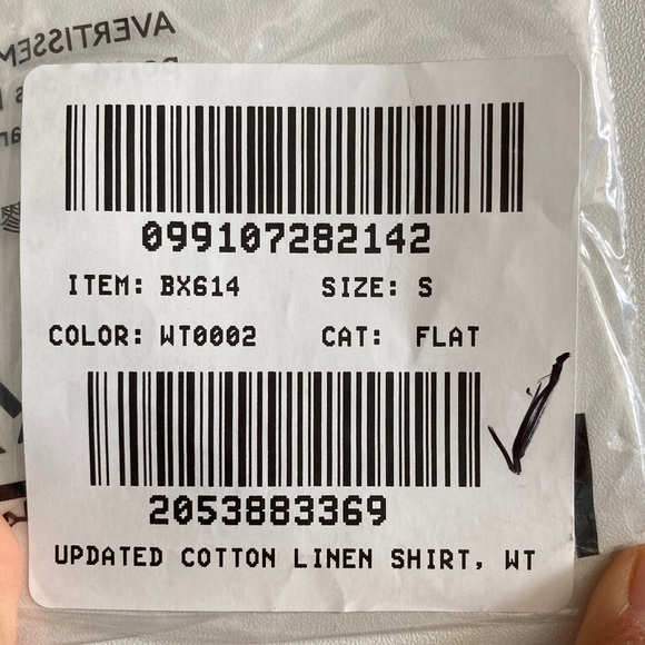 J Crew Relaxed-fit beach shirt in linen-cotton blend‎ Small White - Picture 6 of 7